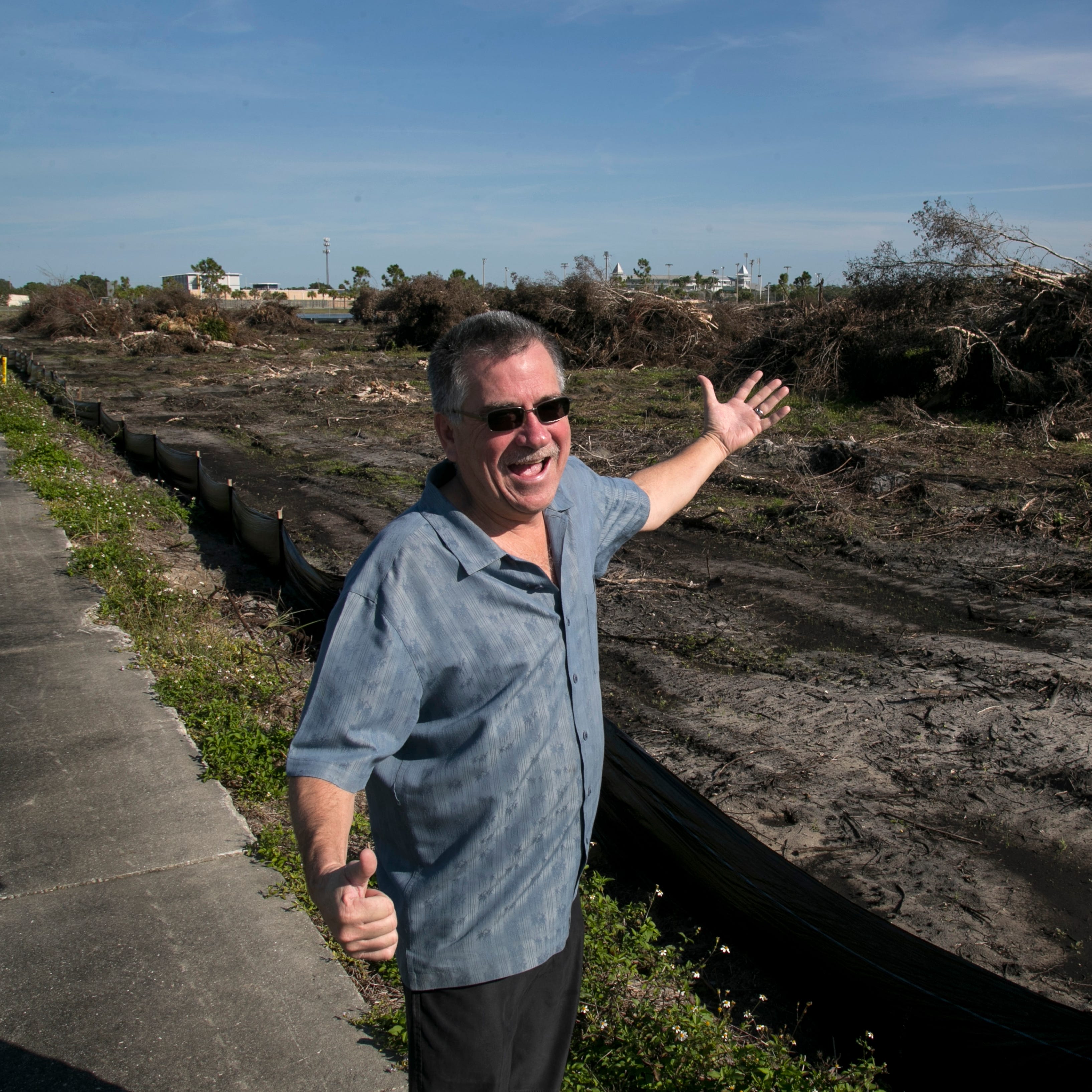 Kevin Walsh, the owner of Gator Lanes, is planning to build a new convention and entertainment center at the corner of Plantation Road and Six Mile Cypress Parkway. 