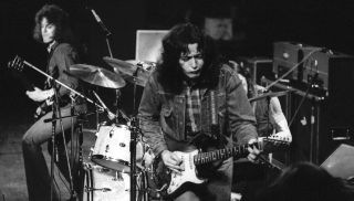 Rory Gallagher performs live in London with bassist Gerry McAvoy in 1973&nbsp;