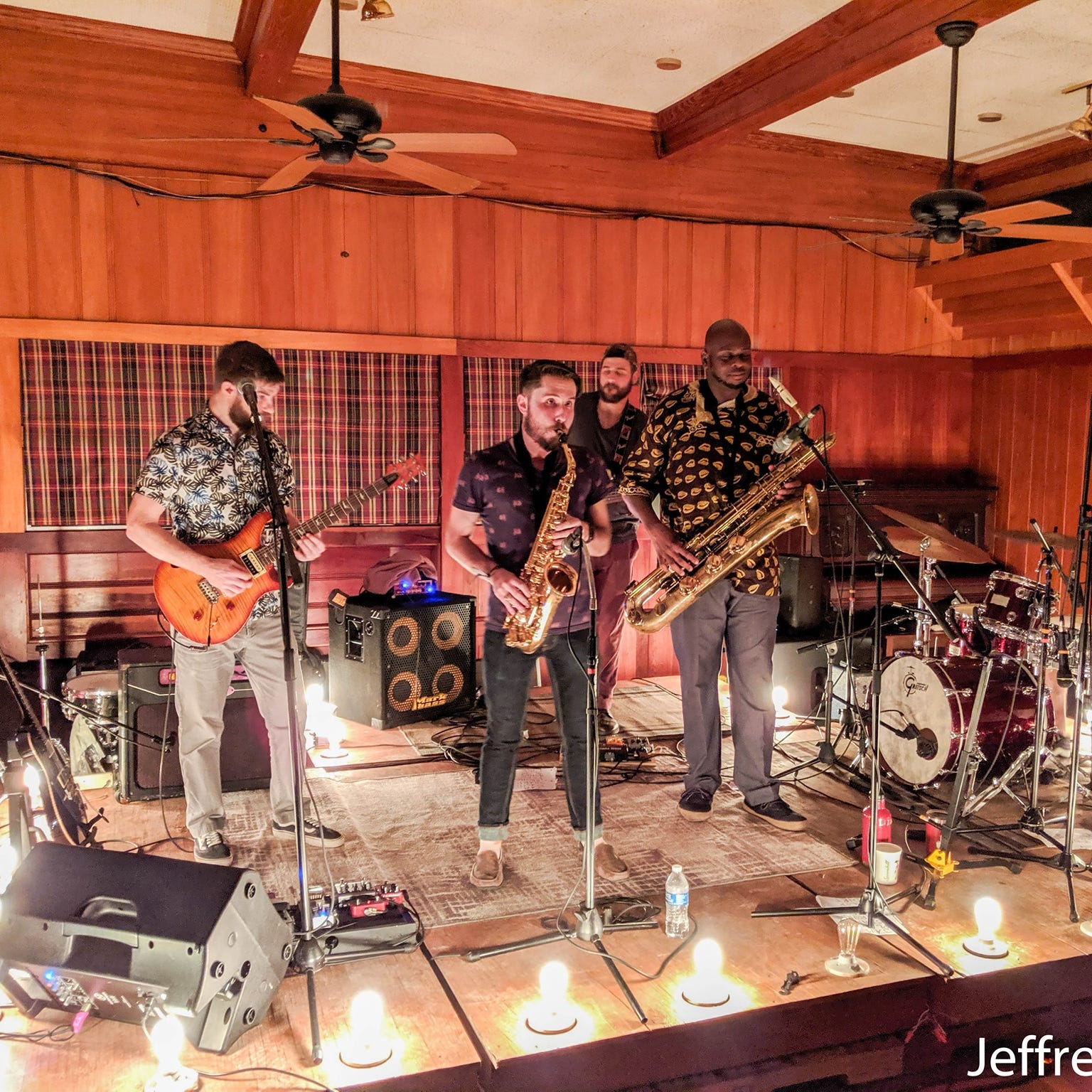 A new name and new trombone player comes a fresh start for Groove Grove, formerly known as Brass Mimosa. The band is still performing songs with head bobbing, stank face music vibes.