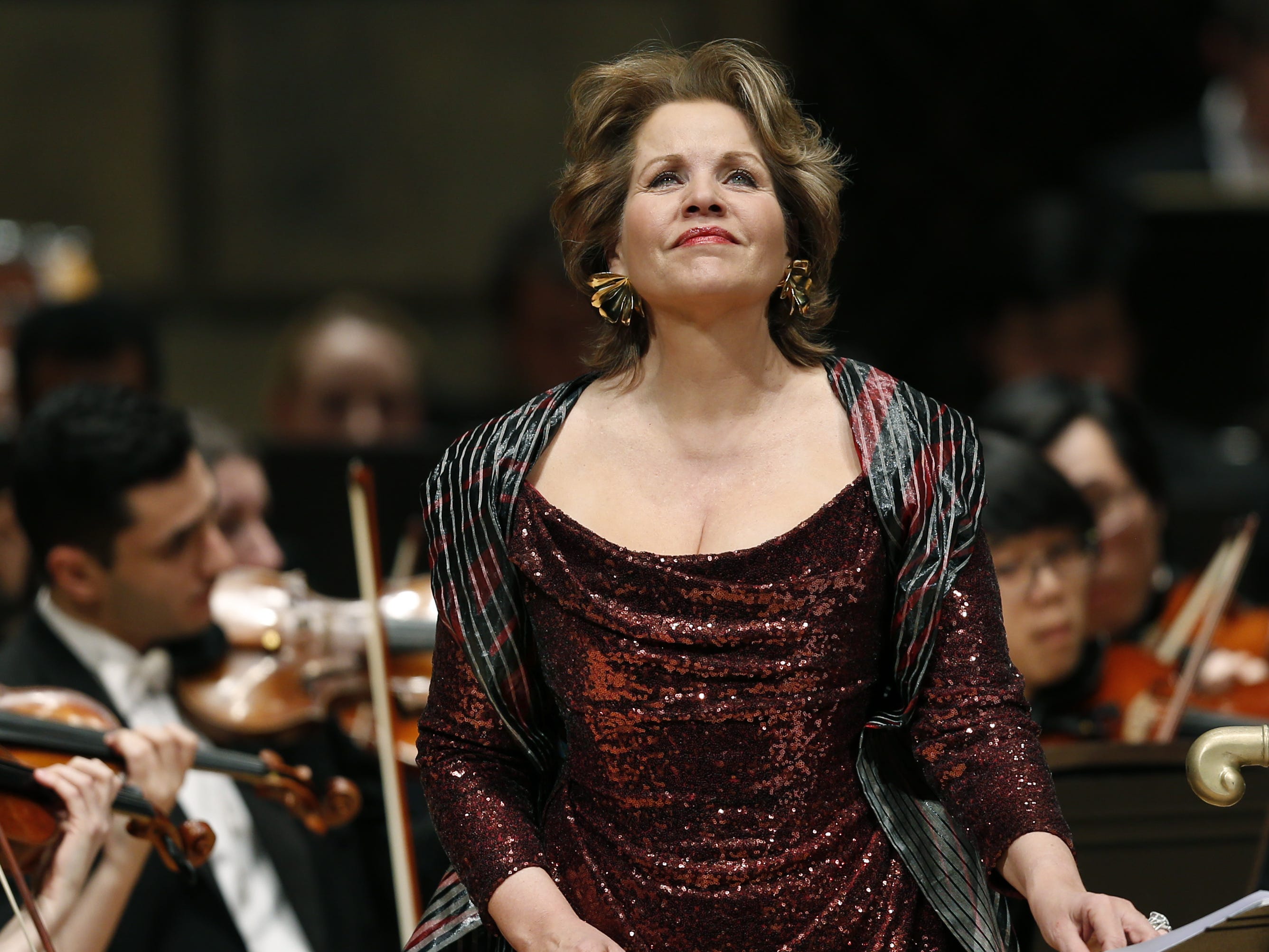 Reneè Fleming appears in the world premiere of Letters From Georgia at the Kodak Hall at Eastman Theatre. Nov. 13, 2016