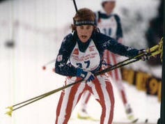 Olympic Biathlete Joan Smith grew up in Honeoye Falls NY. Janyary 4, 1992