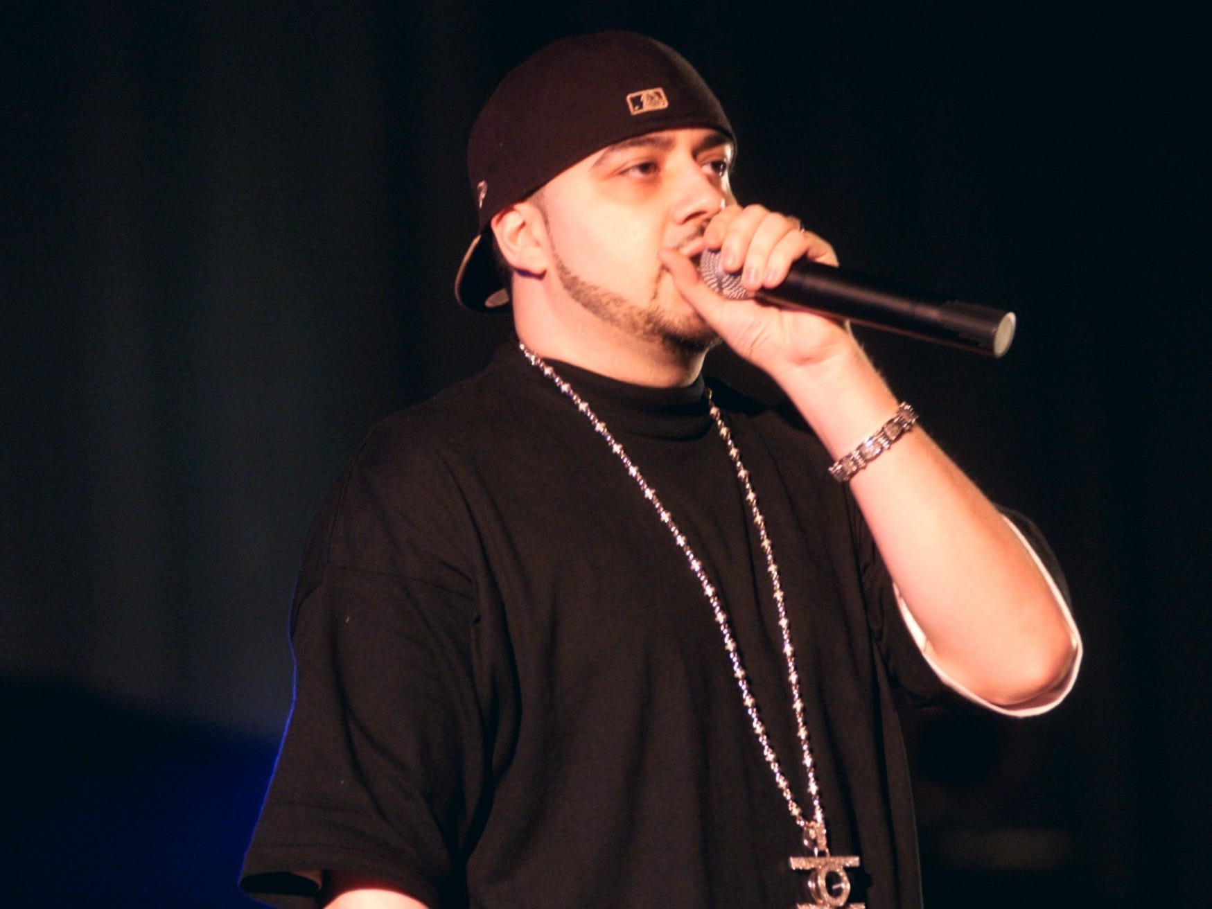 DJ Green Lantern, a Rochester native and Eminem's deejay, hosted a hip-hop show at Rochester Riverside Convention Center Friday, May 28, 2004.