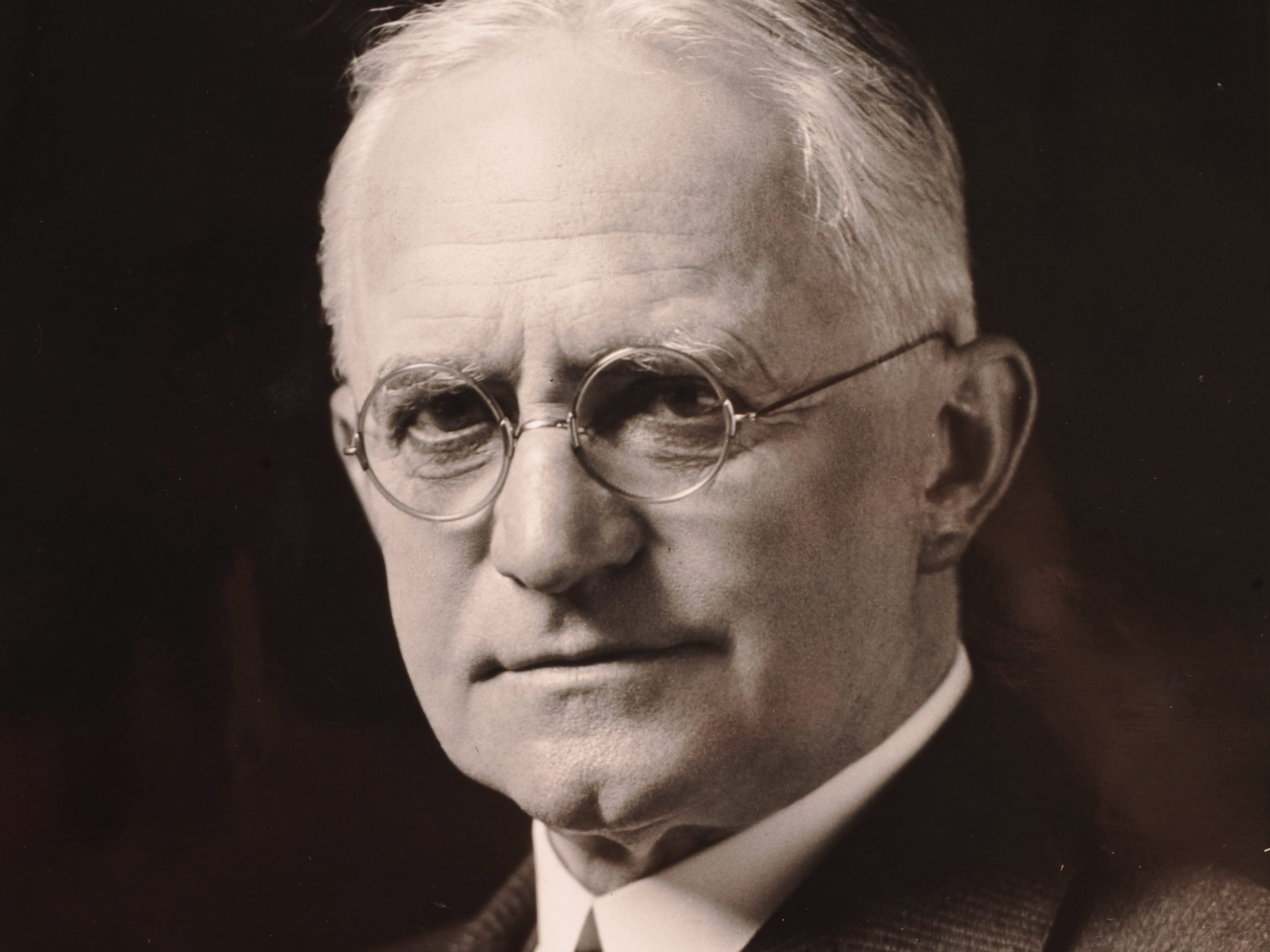 George Eastman, inventor, entrepreneur and philanthropist who founded the Eastman Kodak Company c.1928