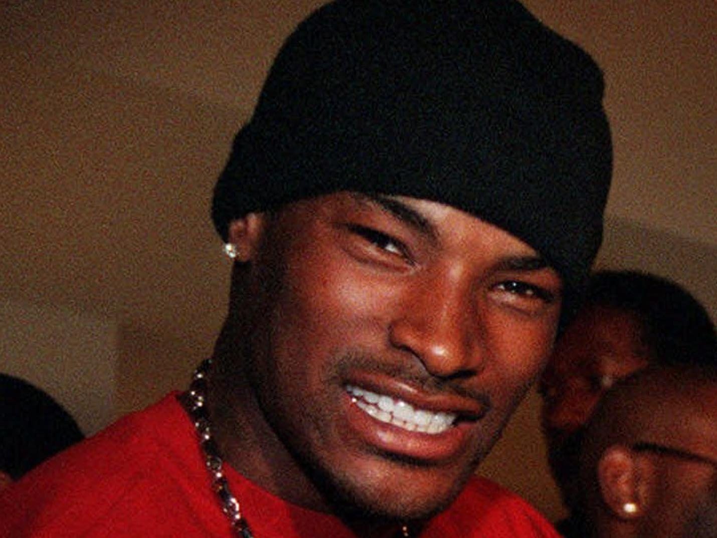 Model Tyson Beckford poses for a photo in New York. April 6, 2000