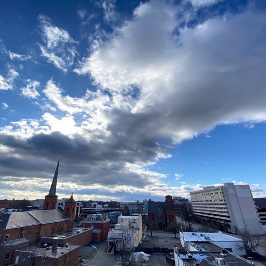 A view of the City of Poughkeepsie as seen on Sunday, Jan. 5, 2020.