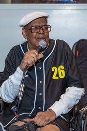 Harold Beane at the "Masters of Soul Guitar" event at the Stax Museum in Sept. 2019.