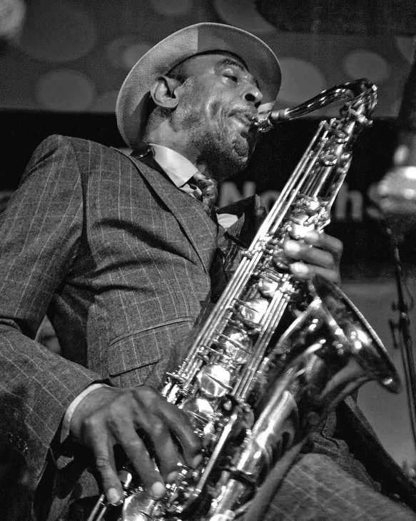 Saxophonist Archie Shepp.