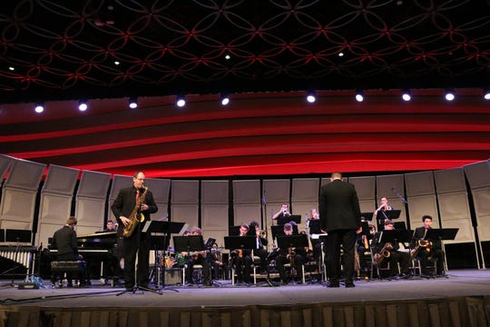 Saxophonist Chris Beaty, left, will serve as the guest artist for this weekend's 20th annual Jazz Festival at San Juan College.