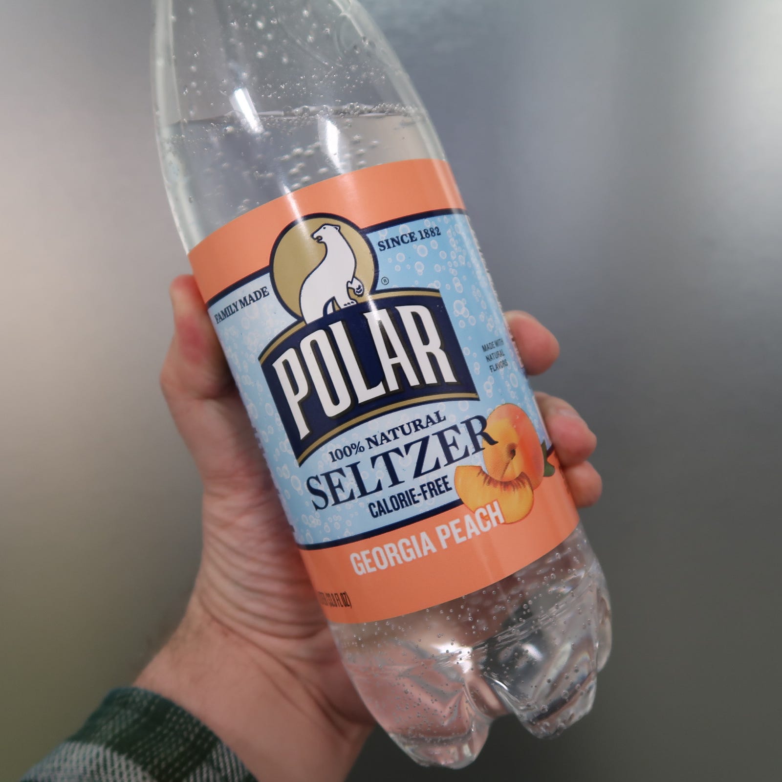 Polar Seltzer Georgia Peach.