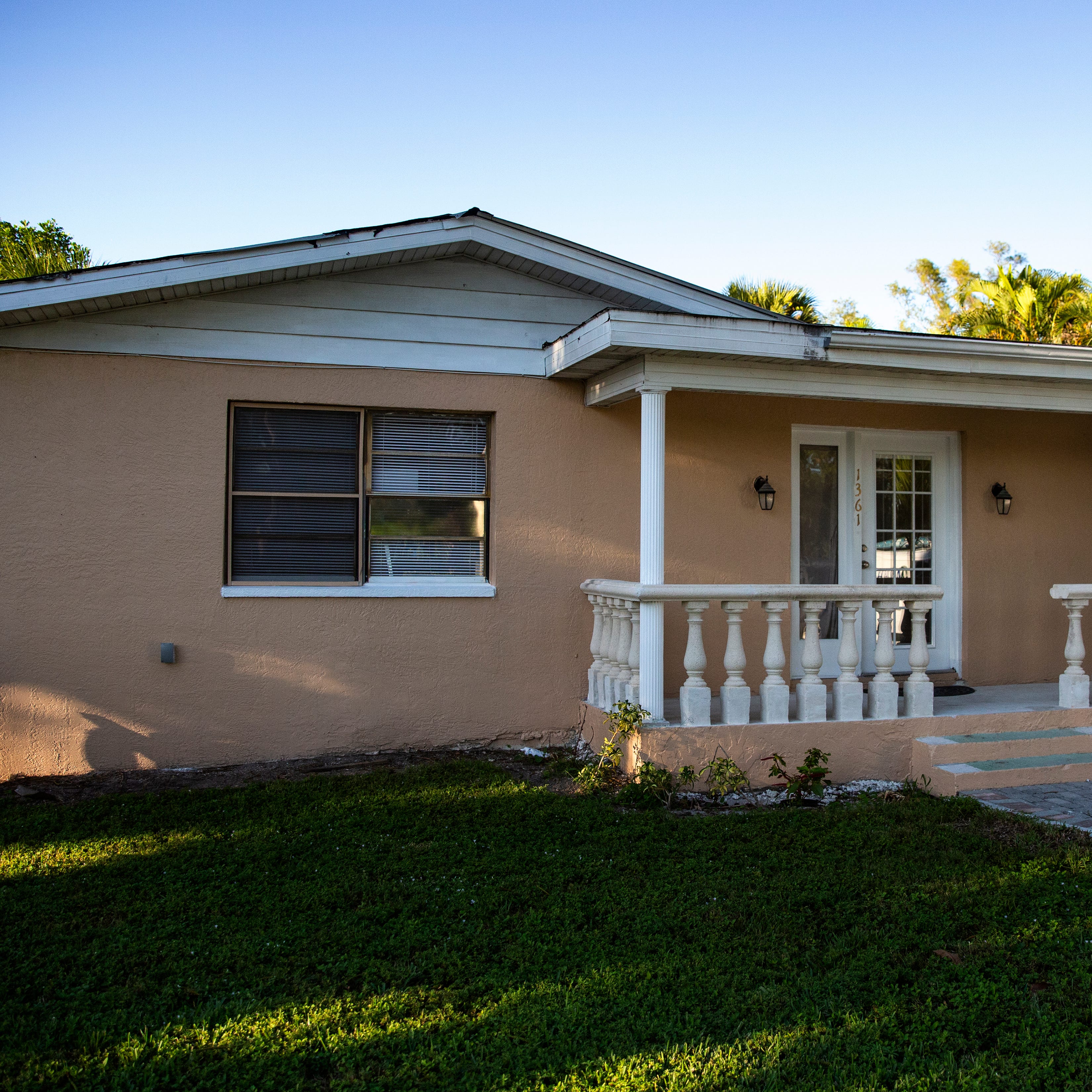 Wounded Warriors of Collier County's first transitional house for homeless veterans is pictured on Tuesday, Nov. 19, 2019, in River Park.