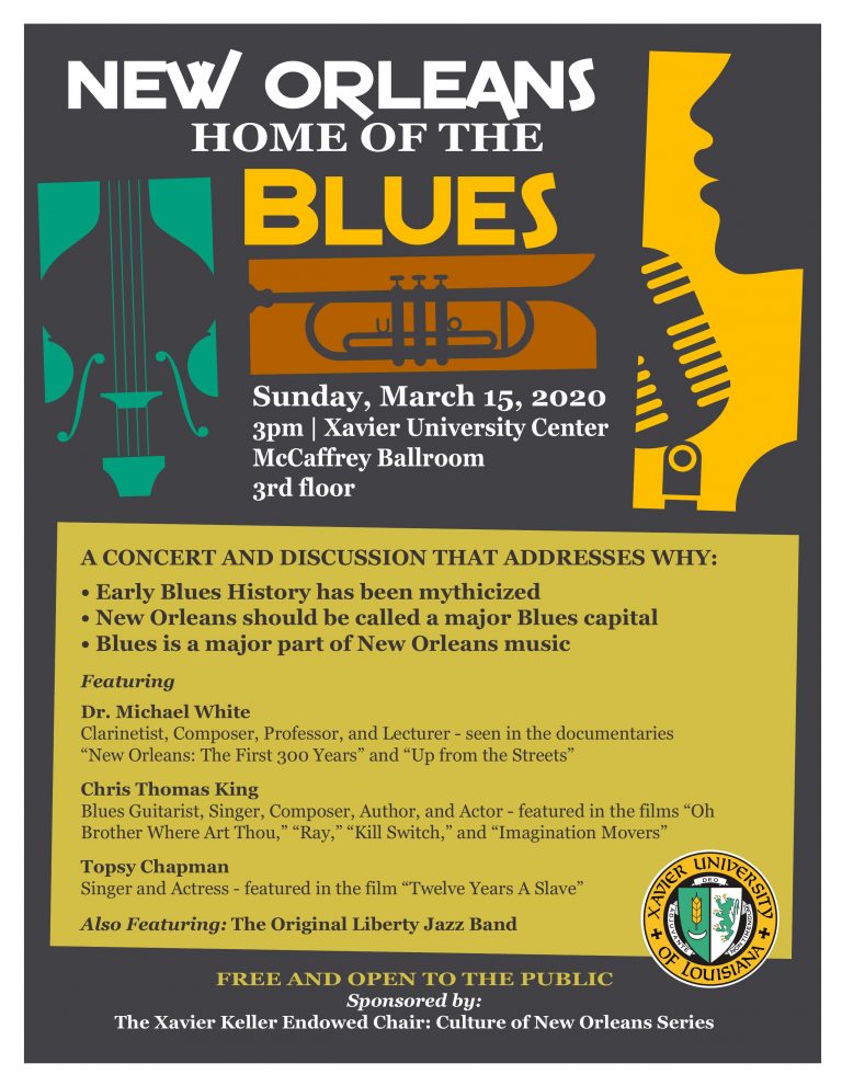 Xavier University to celebrate New Orleans blues history with concert