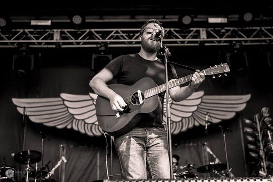 Sean Hood performs with Eastern Mountain Time at the Grand Point North festival in Burlington in 2017.