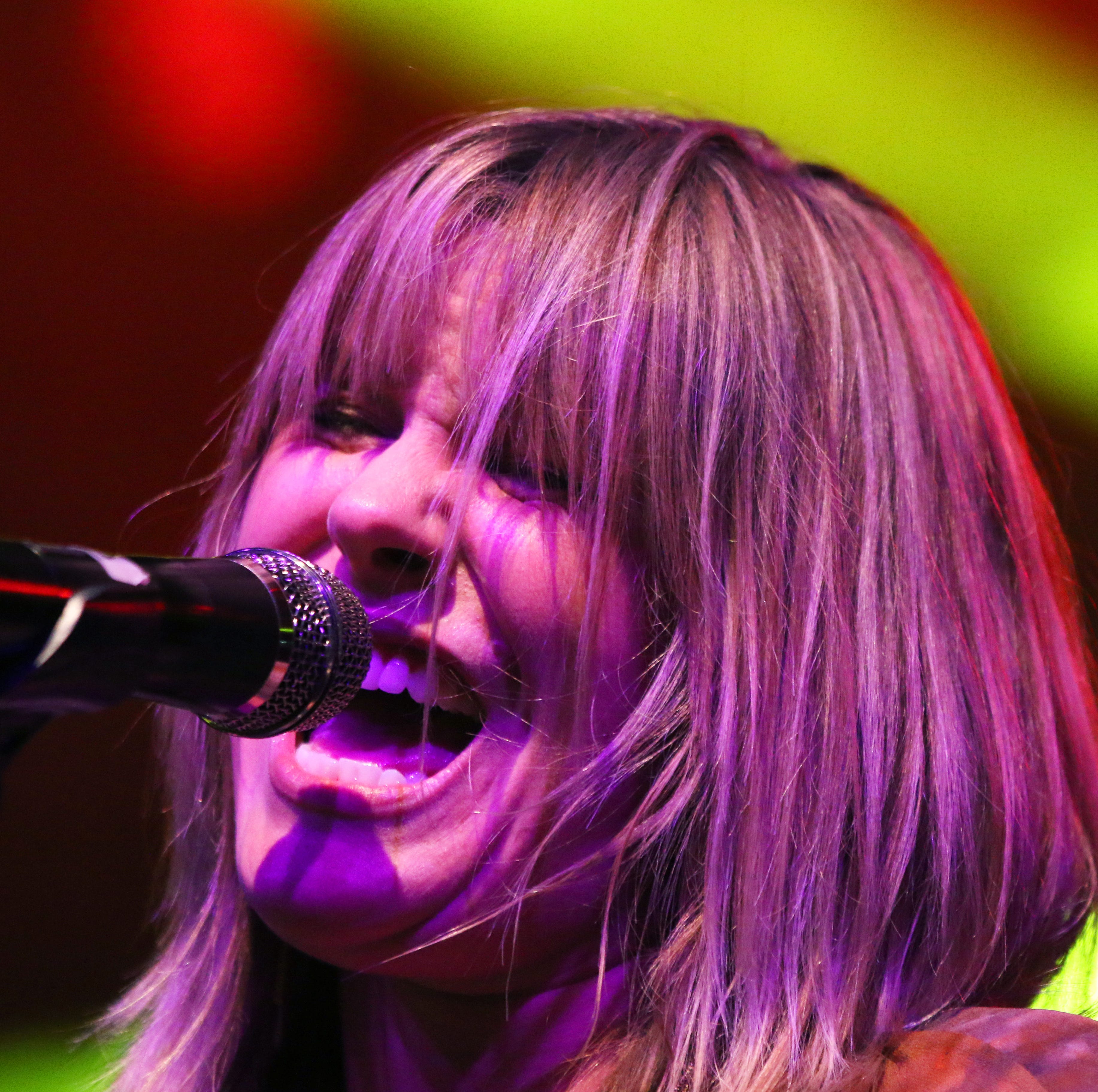 Grace Potter performs at Grand Point North in Burlington, VT, on Saturday, Sept. 15, 2018.