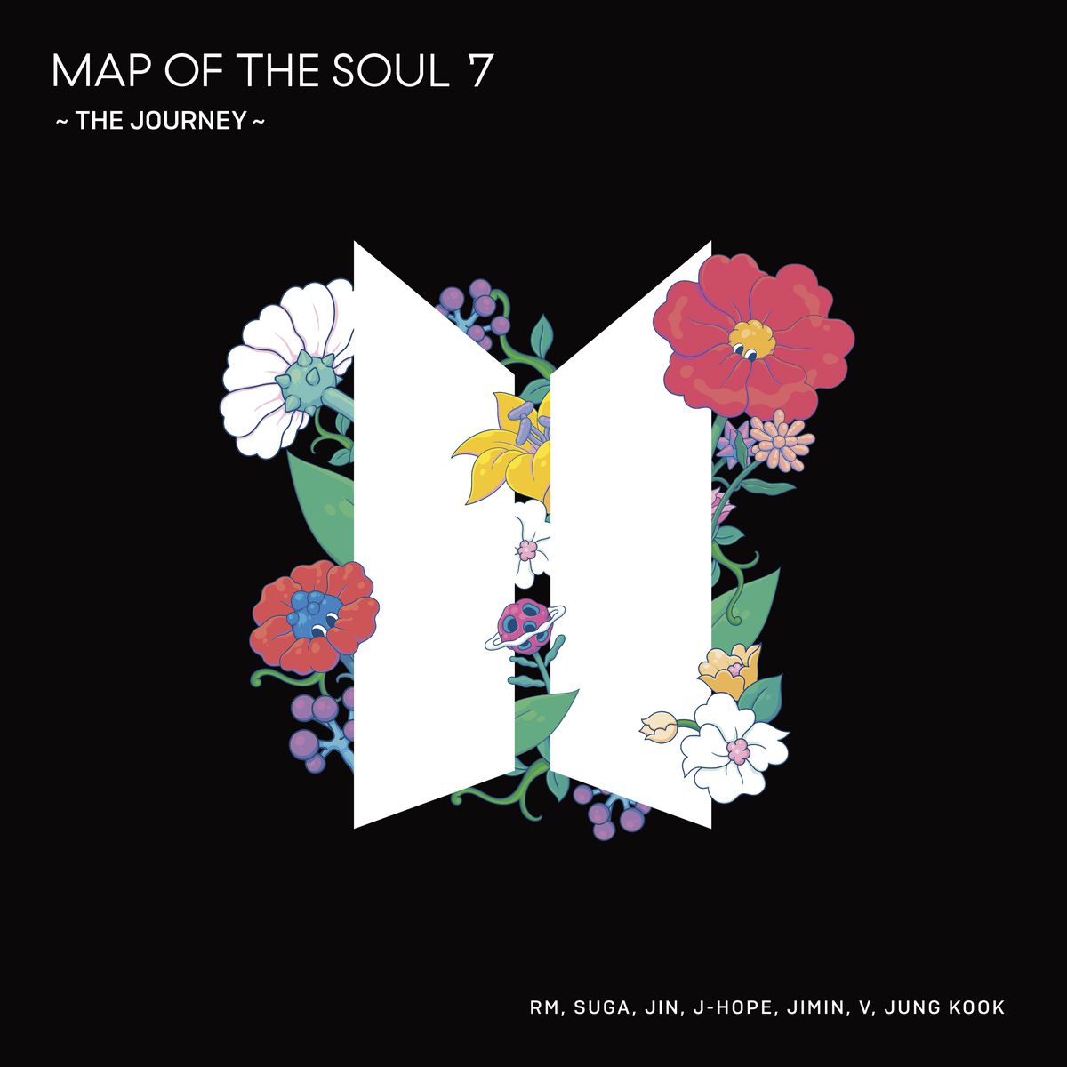 This cover image released by UMe shows “Map of the Soul 7 - The Journey” by BTS.