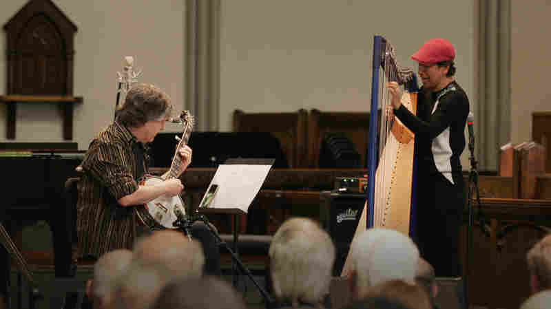 Hear Béla Fleck And Edmar Castañeda's Stunning Collaboration In A Cathedral 