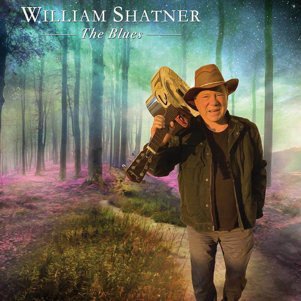 william shatner the blues art cover William Shatner Announces Guest Heavy Blues Album